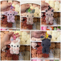 Fuzzy Eeveelution Bag Charms