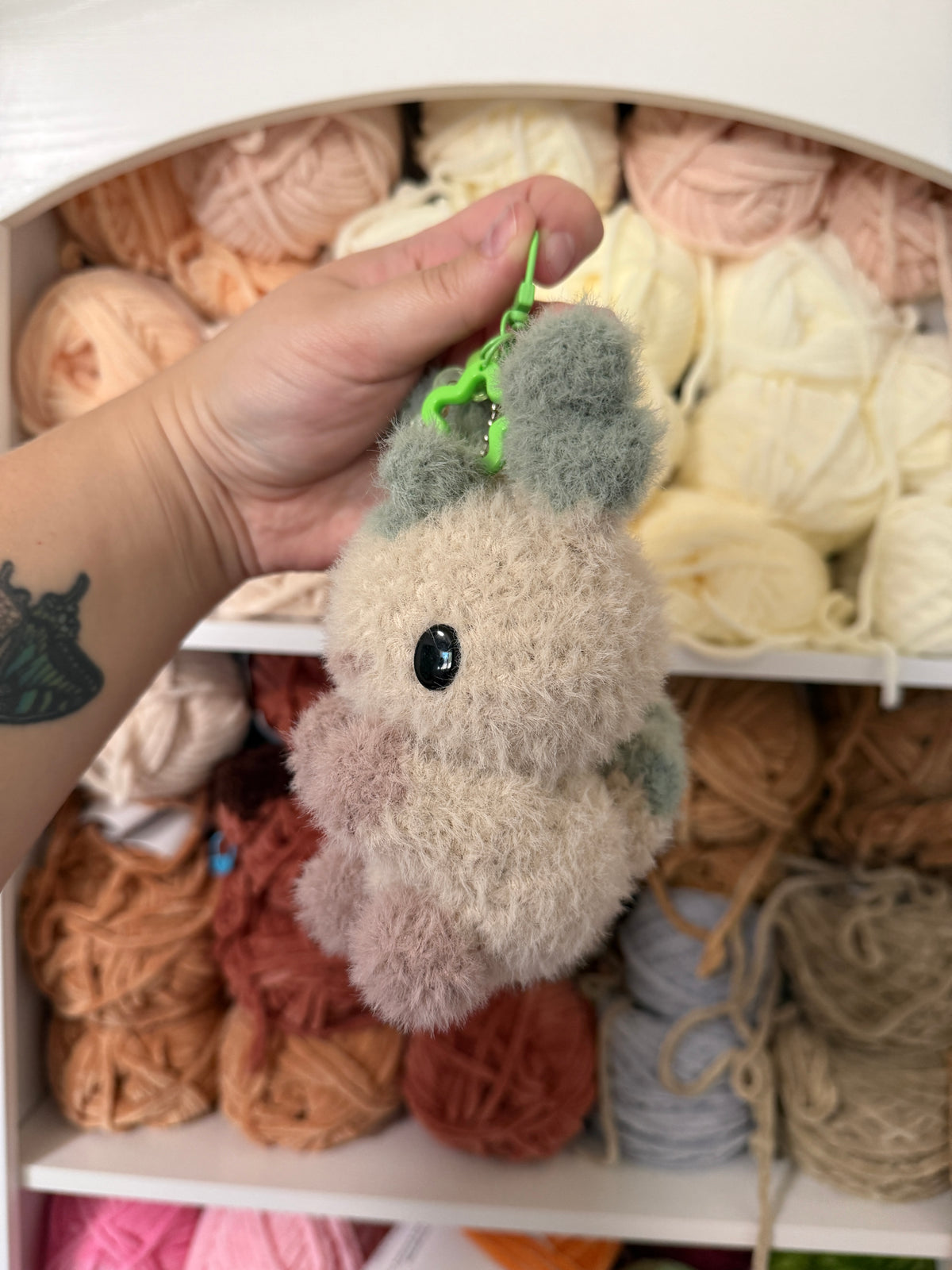 Fuzzy Eeveelution Bag Charms