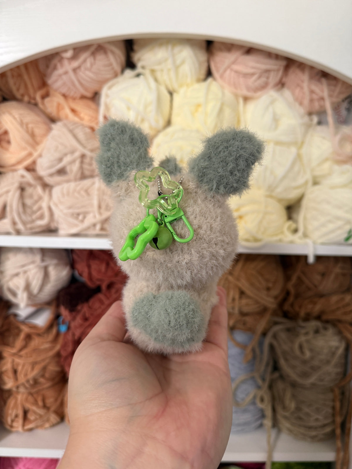 Fuzzy Eeveelution Bag Charms