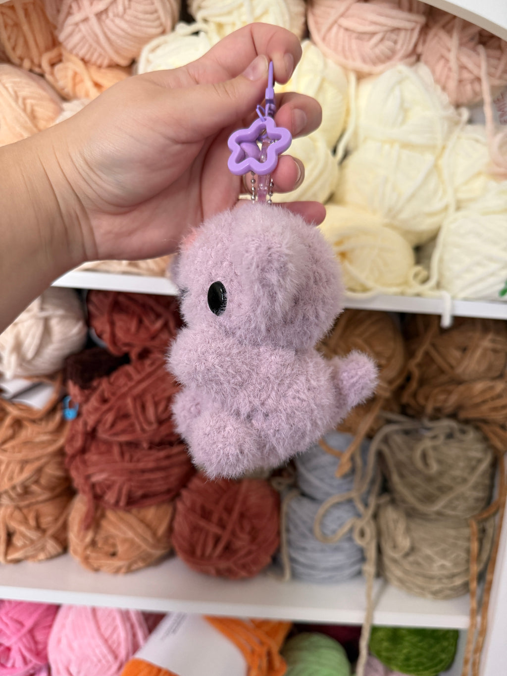 Fuzzy Eeveelution Bag Charms