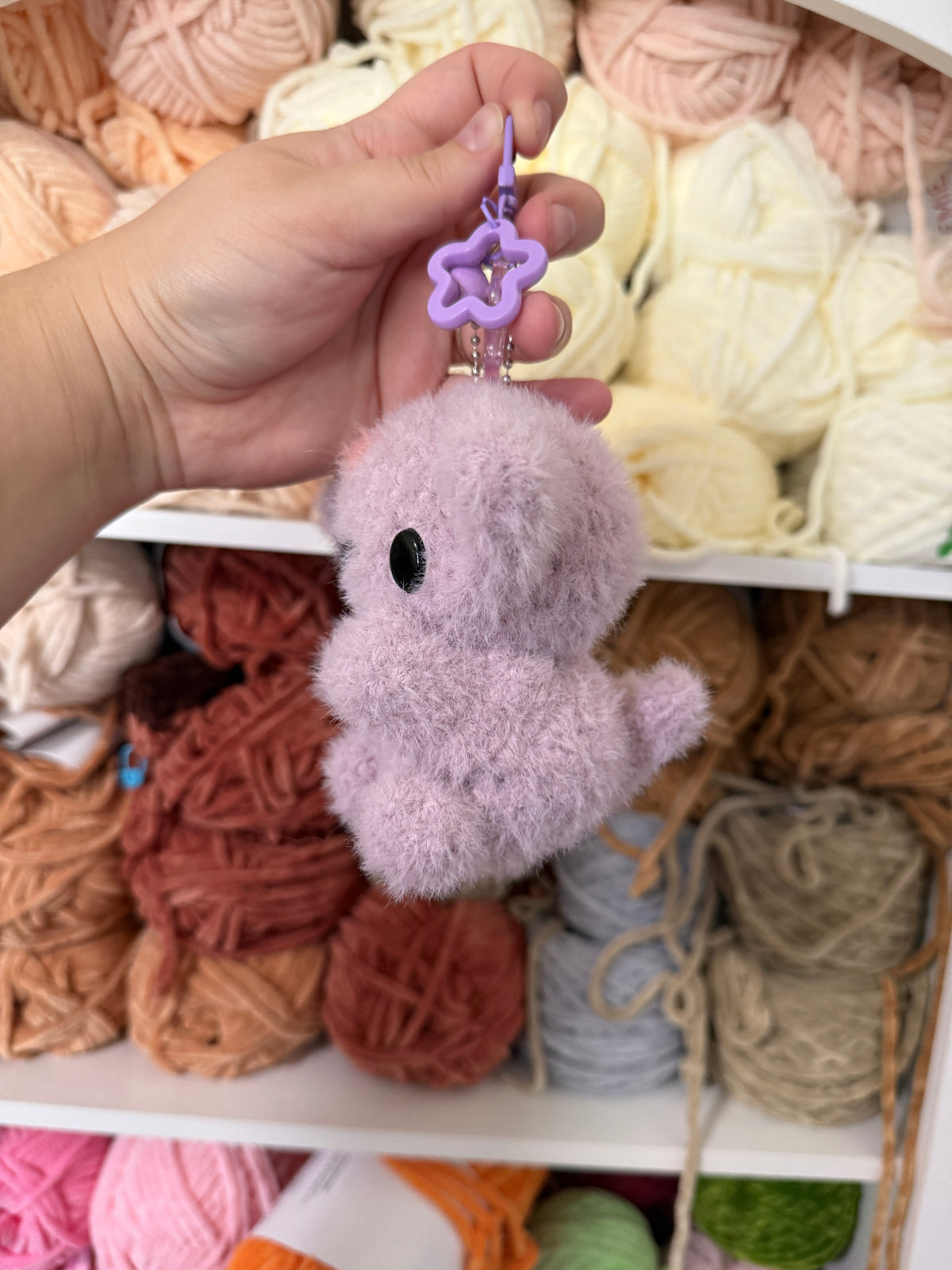 Fuzzy Eeveelution Bag Charms