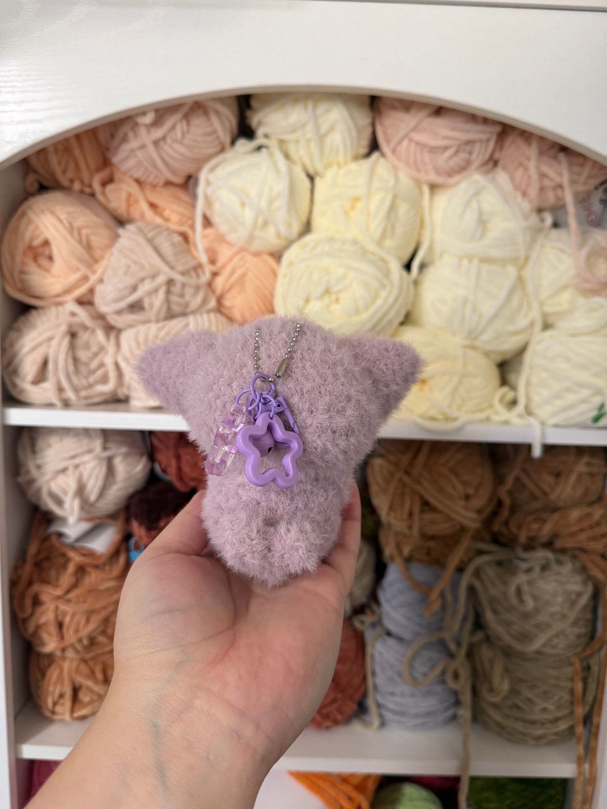 Fuzzy Eeveelution Bag Charms