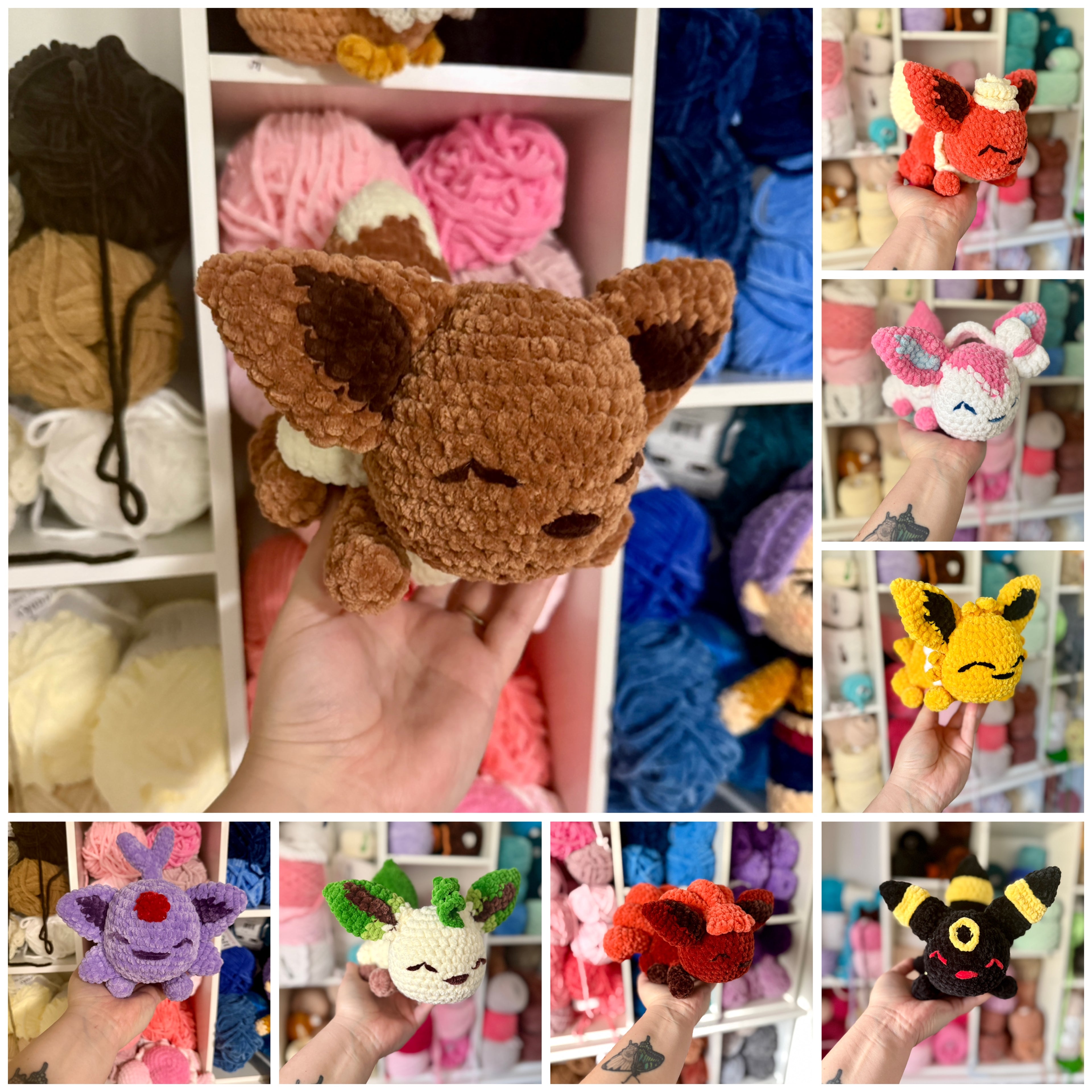 Sleepy Eeveelutions